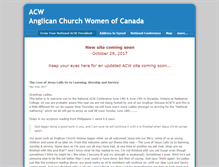 Tablet Screenshot of acwcanada.com